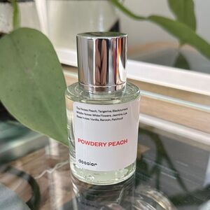 Dossier Powdery Peach Perfume - Silver Cap NEW!